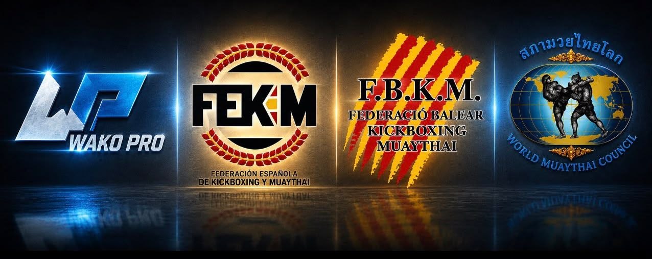 WAKO PRO, Federación Española de Kickboxing y Muaythai, Federación Balear de Kickboxing Muaythai y World Muaythai Council