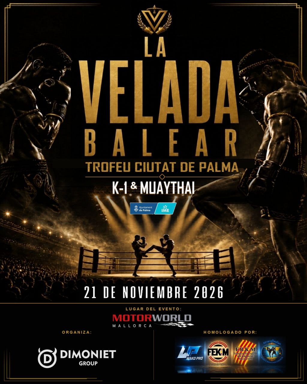 Cartel oficial de La Velada Balear